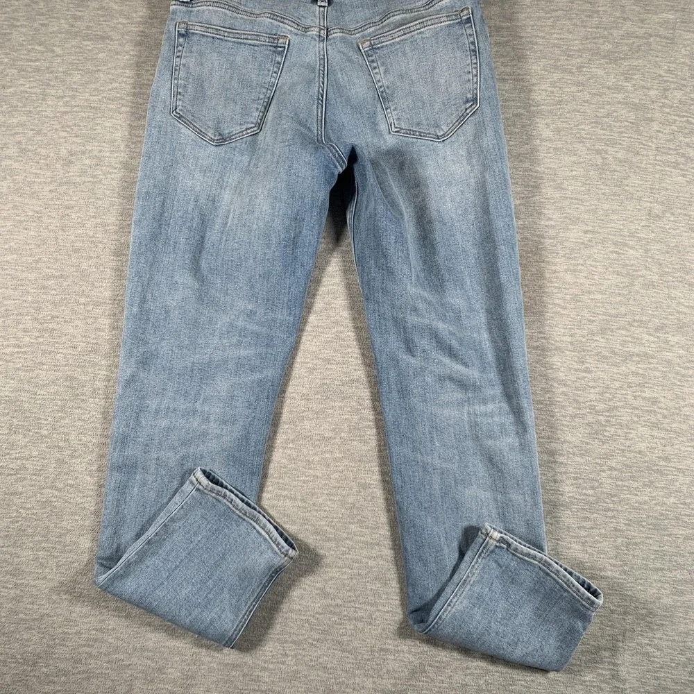 Banana Republic Jeans Mens 33x31 (33x32) Slim Taper Stretch Denim Pants‎ Blue